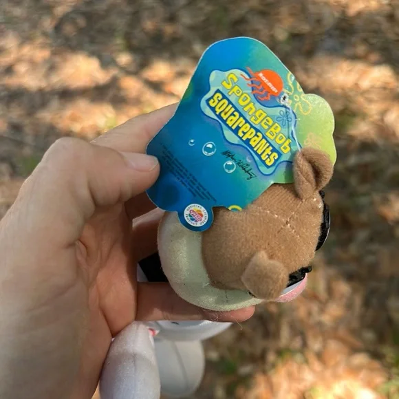 Squirrel Plush Toy in White Spacesuit - Picture 2 of 4